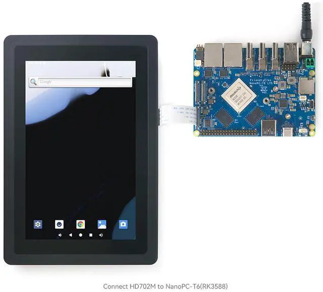 Alt view image 5 of 7 - FriendlyElec HD702M 7-inch IPS RGB LCD Screen - 800x1280 Pixels - MIPI Capacitive Touch Screen for NanoPi M5/NanoPC-T6 Computer Mini WiFi Router & Single Board Computer
