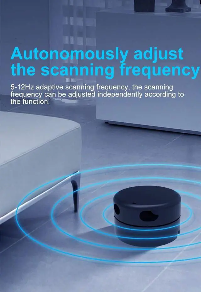 Alt view image 6 of 7 - EAI YDLIDAR G2 Lidar Range Finder Sensor Module 12M 5K Ranging Frequency for Indoor