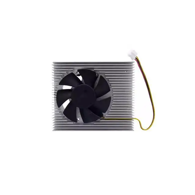 Alt view image 2 of 5 - Banana Pi Aluminum Fan Heatsink with 50mm Cooling Fan for BPI-R3 - CNC-Machined Alloy Active Cooling Solution for MT7986 WiFi6 Router