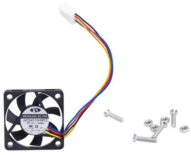 Main image of Banana Pi Aluminum Heatsink with 5020HA Blower/4010HM Fan 12V Brushless DC - Active Thermal Cooling for MT7988A Router(R4 Pro Aluminum Heatsink 5020HA / 4010HM)