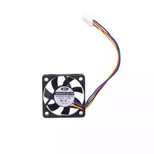 Alt view image 3 of 6 - Banana Pi Aluminum Heatsink with 5020HA Blower/4010HM Fan 12V Brushless DC - Active Thermal Cooling for MT7988A Router(R4 Pro Aluminum Heatsink 5020HA / 4010HM)