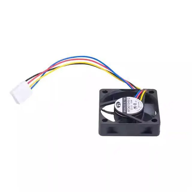 Alt view image 5 of 6 - Banana Pi Aluminum Heatsink with 5020HA Blower/4010HM Fan 12V Brushless DC - Active Thermal Cooling for MT7988A Router(R4 Pro Aluminum Heatsink 5020HA / 4010HM)