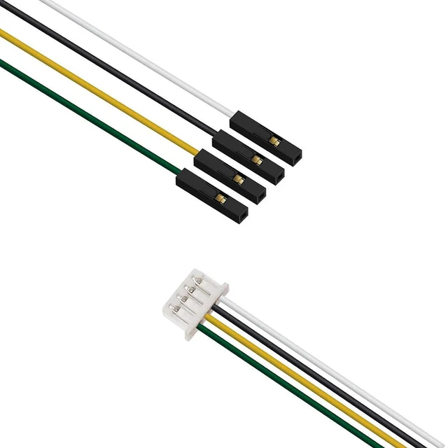 Main image of ZH1.5mm to 2.54mm Dupont Wire for D300 Lidar Compatible with Arduino/Raspberry Pi 4Pin Breadboard Jumper Wires(10pcs)