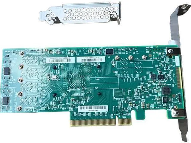 Alt view image 3 of 5 - VoltSync SAS9305-24i LSI 9305-24i Logic Controller Card IT Mode 24-Port SAS 12Gb/s pci-e 3.0 HBA SATA SAS
