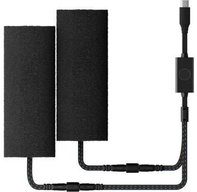 Main image of VoltSync USB-C Heated Motorcycle Handlebar Grips Double-Pole Switch with 5 Temperature Levels and Memory Aramid Fiber Heated Pads with PD Fast Charging, Waterproof Switch, Mount