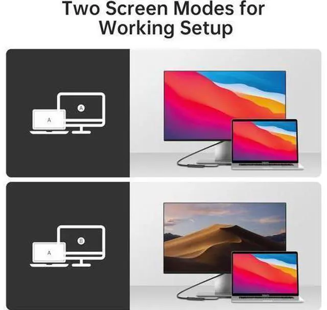 Alt view image 4 of 7 - USB C to HDMI Adapter 4K@60Hz Type-C Thunderbolt with Dynamic HDR Compatible with MacBook Pro/Air M1/M2 iPhone 15/14 Galaxy Monitor Projector (USB C to HDMI Adapter)