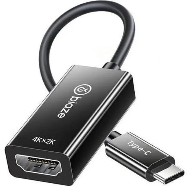 Main image of USB C to HDMI Adapter 4K@60Hz Type-C Thunderbolt with Dynamic HDR Compatible with MacBook Pro/Air M1/M2 iPhone 15/14 Galaxy Monitor Projector (USB C to HDMI Adapter)