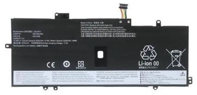 Main image of L18M4P72 51Wh Battery for Lenovo ThinkPad X1 Carbon 7th/8th Gen & X1 Yoga 4th/5th Gen L18L4P71, L18C4P71, 02DL006 Li-ion 15.36V 4-Cell Laptop Battery
