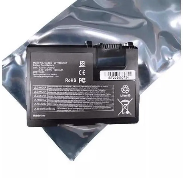 Main image of 1990mAh CF-VZSU1AW Battery for Panasonic Toughbook CF-33 22Wh Li-ion, 11.1V, 100% Compatible, Brand New (Grade A Cells), 12-Month Warranty