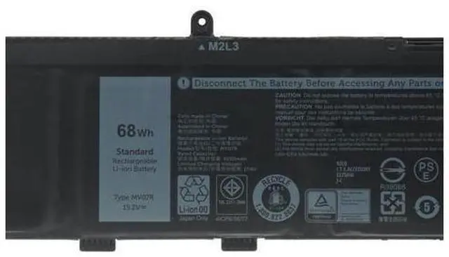 Main image of 68Wh MV07R for dell Inspiron G3 15 3500 3590 3790 G5 15 5500 SE 5505