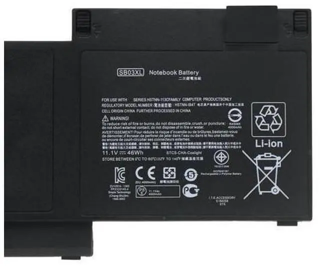 Main image of 46Wh SB03XL battery for HP Elitebook 720 725 820 825 G1 G2