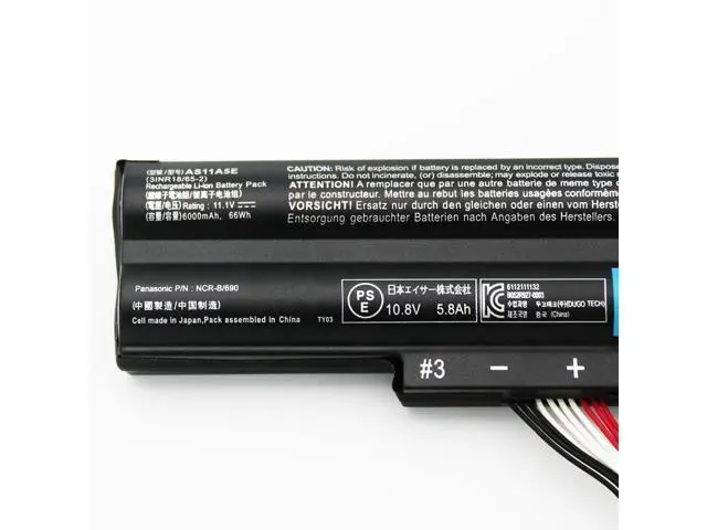 Alt view image 3 of 4 - 48Wh AS11A5E battery for Acer TimelineX 3830T 3830TG 4830TG 5830T