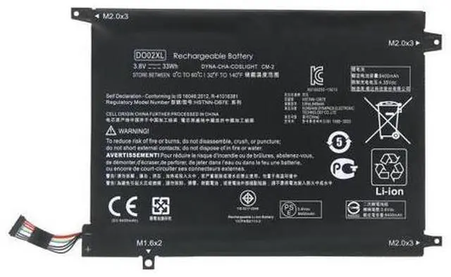 Main image of 33Wh DO02XL battery for HP Pavilion X2 210 G1