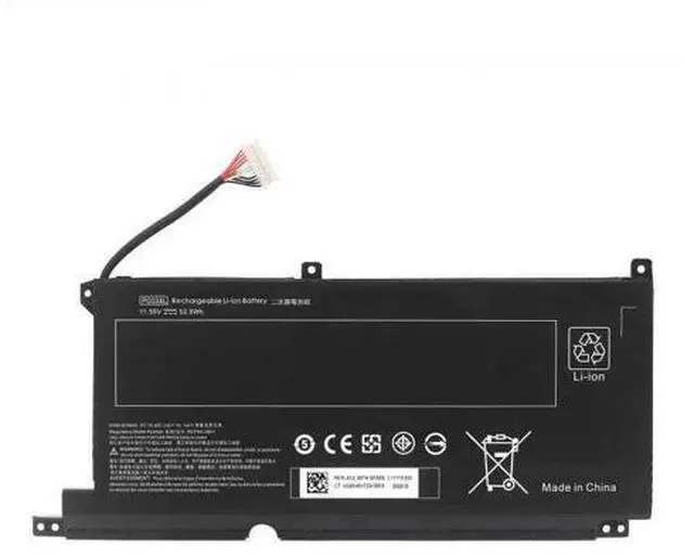 Main image of PG03XL Battery for HP Pavilion Gaming 15-DK 15-EC 16-A Series | 52.5Wh 3-Cell | Replaces L48495-005, HSTNN-DB9G, L48430-AC1 | Compatible with 15-DK0056WM, 15-EC1073DX, 16-A0032DX | 11.55V