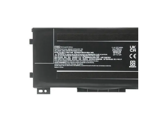 Alt view image 2 of 4 - 90Wh VV09XL Laptop Battery for HP ZBook 15 G3, ZBook 15 G4, ZBook 17 G3 Mobile Workstation | Replace HSTNN-DB7D HSTNN-C87C 808452-001 808452-002