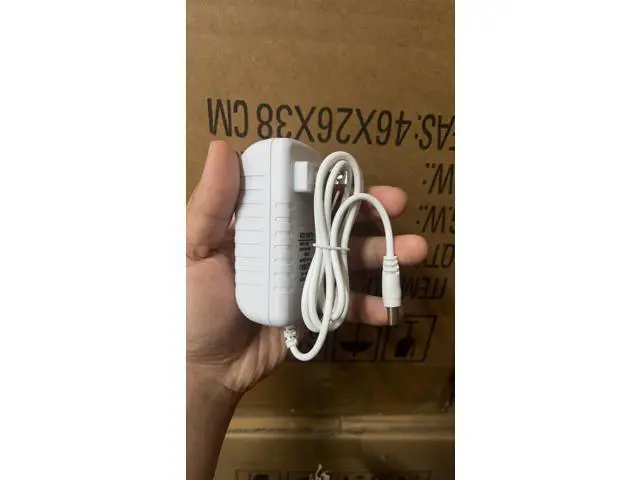 Alt view image 2 of 3 - Multi-Voltage 3V 5V 6V 9V 12V1A 12V2A 12V3A 15V 24V 1A AC/DC Power Adapter with US Power Cord 5.5mm x 2.1mm DC Plug, 100-240V Input, Whit