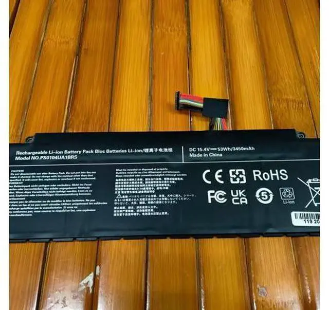 Main image of Premium PS0104UA1BRS Replacement Battery for Toshiba Dynabook Tecra A40-J A50-J Portege X40 Series - 53Wh High Capacity (15.4V Li-ion) - Compatible with G71C000ML110, P000834200