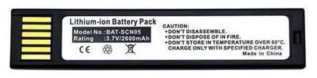 Main image of BAT-SCN05 Replacement Battery for Honeywell Granit XP 1990iSR / 1902 / 1452G / 1202 Scanners - 3.7V 2600mAh - Replaces 50148009-001