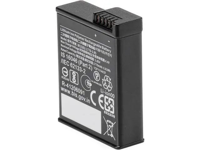 Alt view image 2 of 3 - BCX202-1770-3.85 Replacement Battery for DJI Osmo Action 5 Pro/Action 4/Action 3 3.85V 2100mAh High-Capacity Li-ion, Extreme Temperature & Fast Charging Support