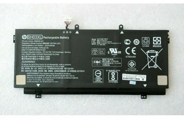 Main image of SH03XL CN03XL Battery for HP Spectre x360 13-AC 13-W000 HSTNN-LB7L