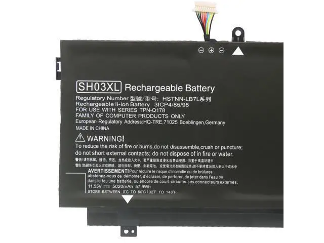 Alt view image 4 of 6 - SH03XL CN03XL Battery for HP Spectre x360 13-AC 13-W000 HSTNN-LB7L