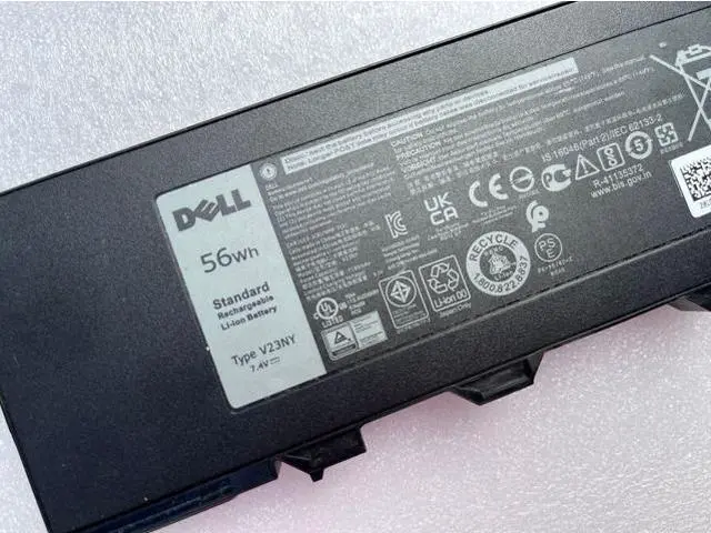 Main image of New V23NY 56Wh 7.4V 6-Cell Li-ion Battery for Dell Latitude 7204 7214 Rugged Extreme Replaces M29XR NJTCH 8G8GJ Grade A Cells 12 Month Warranty
