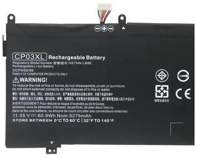 Main image of 60.9Wh CP03XL battery for HP Spectre X360 13