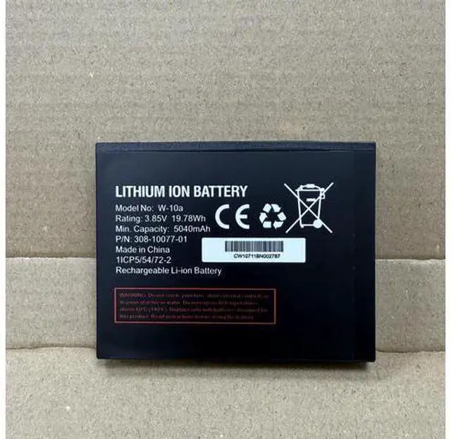 Main image of 4-Pack W-10A 3.85V 5040mAh Li-ion Battery for AT&T Netgear Nighthawk LTE Mobile Hotspot MR1100 Grade A Cells