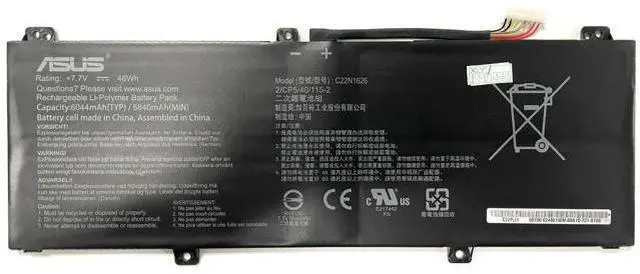Main image of 46WH C22N1626 battery for Asus Chromebook Flip C213 C403NA C213NA C213SA