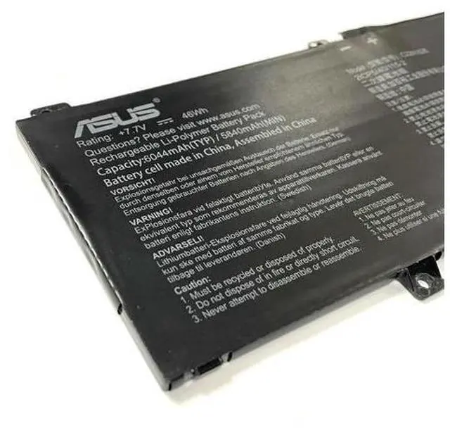Alt view image 2 of 3 - 46WH C22N1626 battery for Asus Chromebook Flip C213 C403NA C213NA C213SA