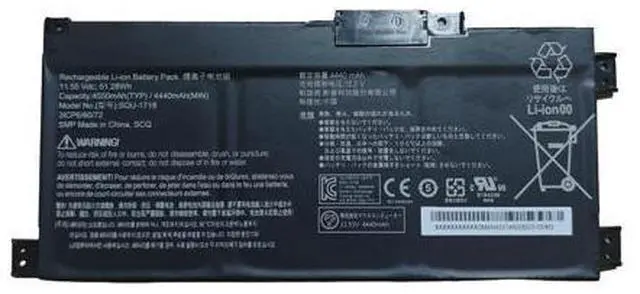 Main image of SQU-1711 SQU-1718 Replacement Battery for ThundeRobot 911 Air 911S 911ME 911MT G7000M | 11.55V 51.28Wh 4550mAh Li-Polymer | 4-Cell | 2-Year Warranty