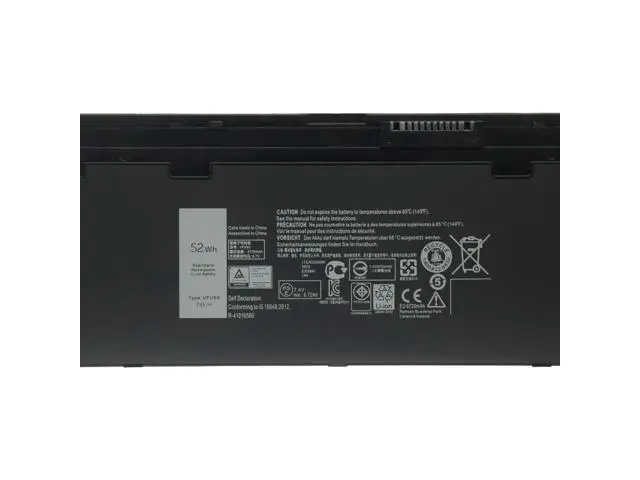 Alt view image 2 of 4 - 52Wh VFV59 battery for dell Latitude 12 7000 E7240 E7250