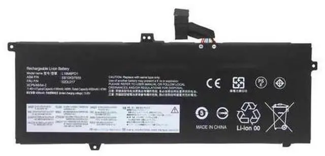 Main image of L18M6PD2 Battery for Lenovo ThinkPad X390/X395/X13 | 11.4V 48Wh | Replaces 02DL027, SB10K97656