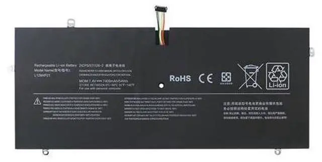 Main image of L12M4P21 Laptop Battery for Lenovo Yoga 2 Pro 13 Series - 7.4V 54Wh 7400mAh (Replaces L13S4P21)