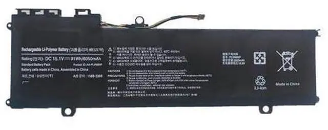 Main image of AA-PLVN8NP 15.1V 91Wh (6050mAh) Li-ion Laptop Battery for Samsung ATIV Book 8 Touch NP770Z5E/NP780Z5E/NP880Z5E Series - Compatible with PLVN8NP, AAPLVN8NP