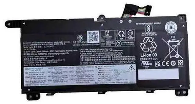 Main image of L22D3PE0 Battery for Lenovo ThinkBook 14/16 G6-G8, K14 G2-G3 - 11.52V 45Wh 3910mAh 3-Cell (Replaces 5B11L67327 L22L3PE0)