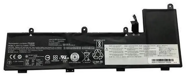 Main image of 11.4V 42Wh 3685mAh 00HW044 00HW043 Replacement Laptop Battery for Lenovo Yoga 11e 3rd Gen SB10J78990 SB10J78991 SB10J78992 3ICP5/55/90 Tablet