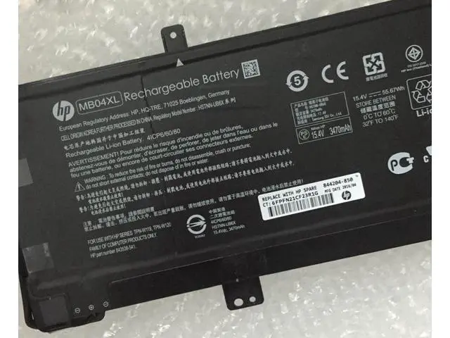 Alt view image 2 of 2 - MB04XL HSTNN-UB6X 843538-541 Battery For HP ENVY x360 m6 Convertible PC