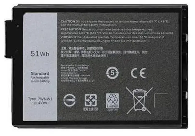 Main image of 51WH 7WNW1 battery for DELL Latitude 5420 5424 7424 Sturdy