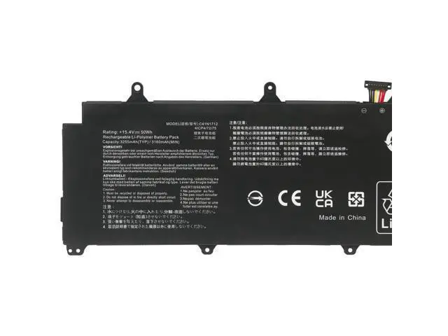 Alt view image 2 of 4 - 50Wh C41N1712 for Asus ROG Zephyrus GX501VI GX501GM GX501GS GX501GI