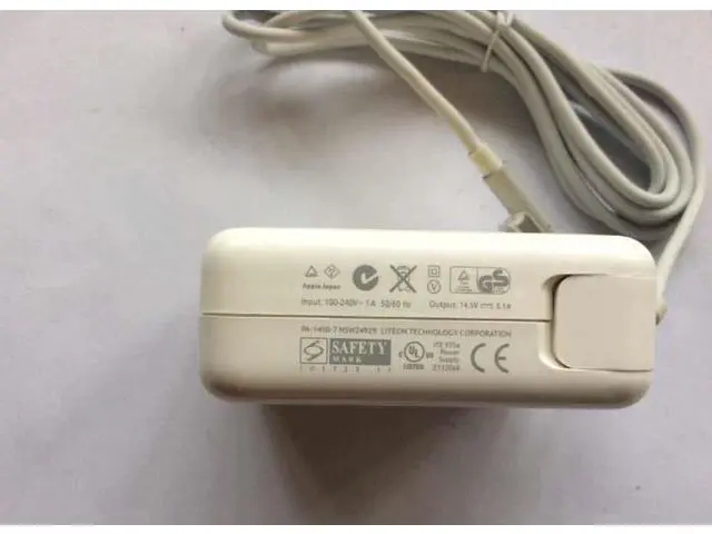 Alt view image 3 of 7 - 45W AC Power Adapter Charger for APPLE A1369 A1370 MacBook Air A1374