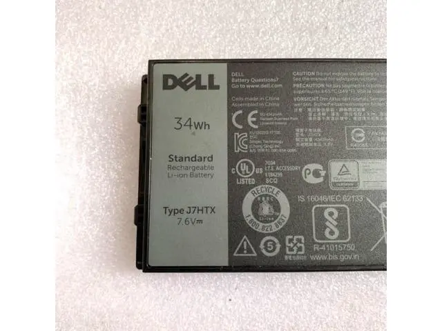 Alt view image 2 of 4 - 26WH 7XNTR battery for DELL Latitude 12 7202 7212 Rugged Tablet