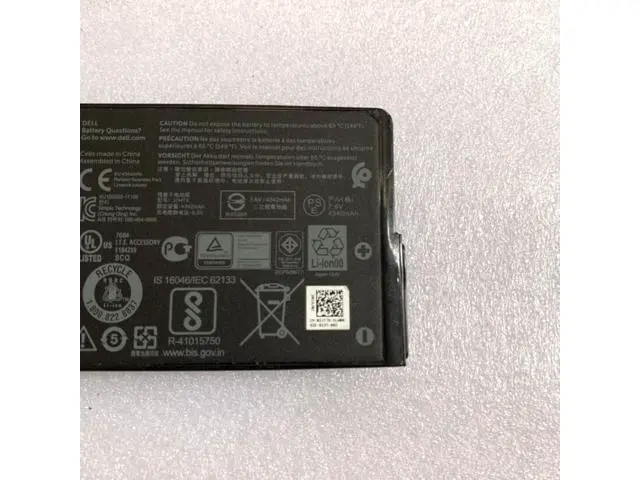 Alt view image 3 of 4 - 26WH 7XNTR battery for DELL Latitude 12 7202 7212 Rugged Tablet