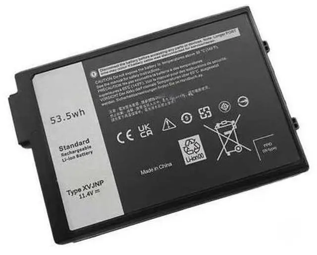 Main image of XVJNP Replacement Battery for Dell Latitude 5430/7330 Rugged Extreme Series - 53.5Wh OEM (11.4V Li-ion) - Compatible with 6JRCP M0TN3 KD1CT 451-BCWQ P148G P149G Models