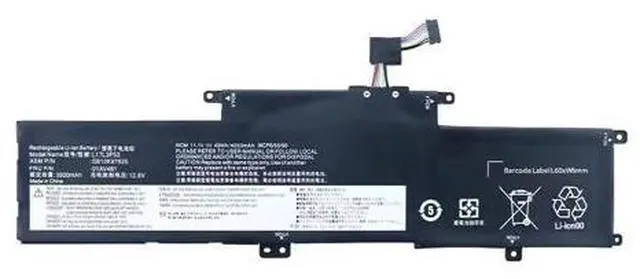 Main image of Premium L17L3P53 Replacement Battery for Lenovo ThinkPad L380 Yoga L390 Yoga Series - 45Wh High Performance (11.1V Li-ion) - Compatible with L17M3P55 01AV482 SB10K97626 Models