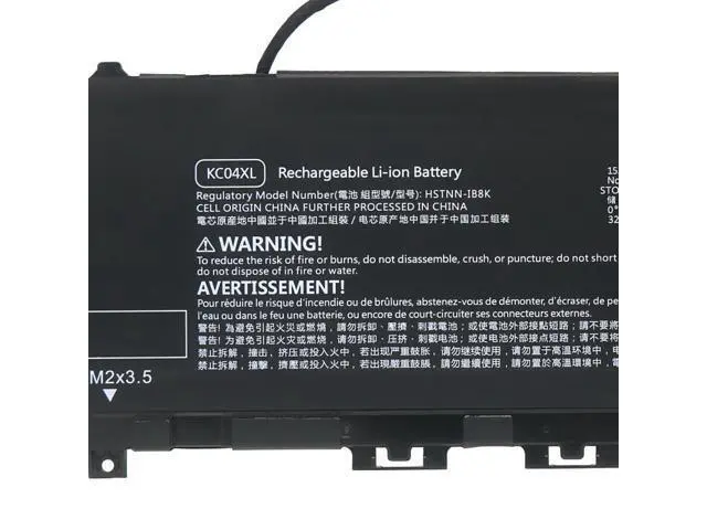 Alt view image 2 of 4 - 53.2Wh KC04XL battery for HP ENVY X360 13-AG 13-AH 13-AR 13T-AQ