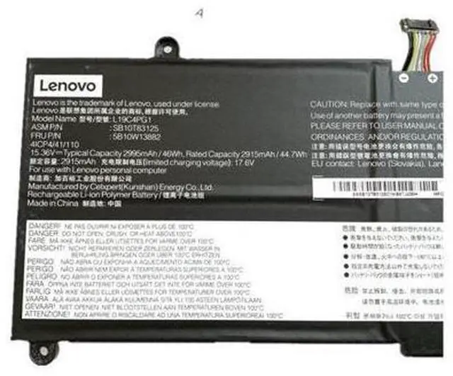 Main image of 46WH L19M4PG1 battery for Lenovo ThinkPad 11e Yoga 6th Gen