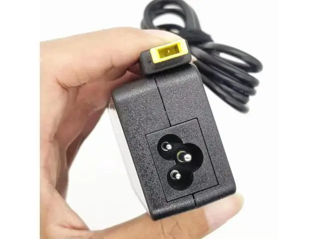 Alt view image 2 of 6 - 65W Slim Tip AC Adapter - 20V 3.25A Power Supply for Lenovo ThinkPad X240 X260 X270 T430 T440 T450S & ThinkCentre Devices (Part: 4X21J81436)