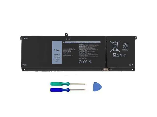 Alt view image 7 of 7 - 54Wh V6W33 Laptop Battery Replacement for Dell Inspiron 15 3520 3511 3515 3510 5510 5515 5310 5635 5625 5630 5635 7415 7435 7425 7430 7445 2n1 Latitude 3520 3330 3420 3320 Vostro 3515 3525.