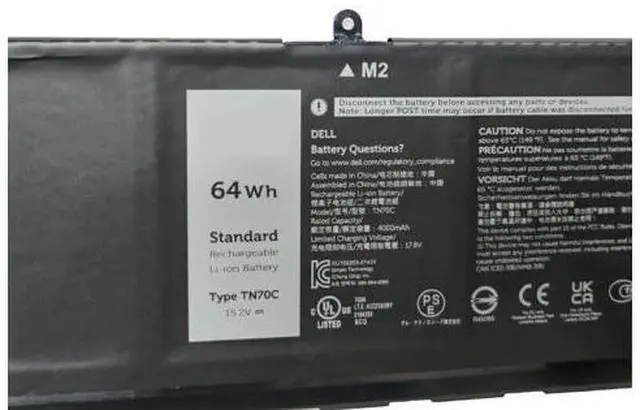 Main image of 64WH TN70C battery for DELL Vostro 3510 3515 5410 5510